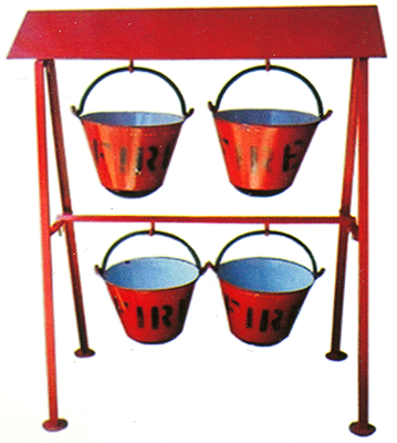 Fire Bucket With Stand