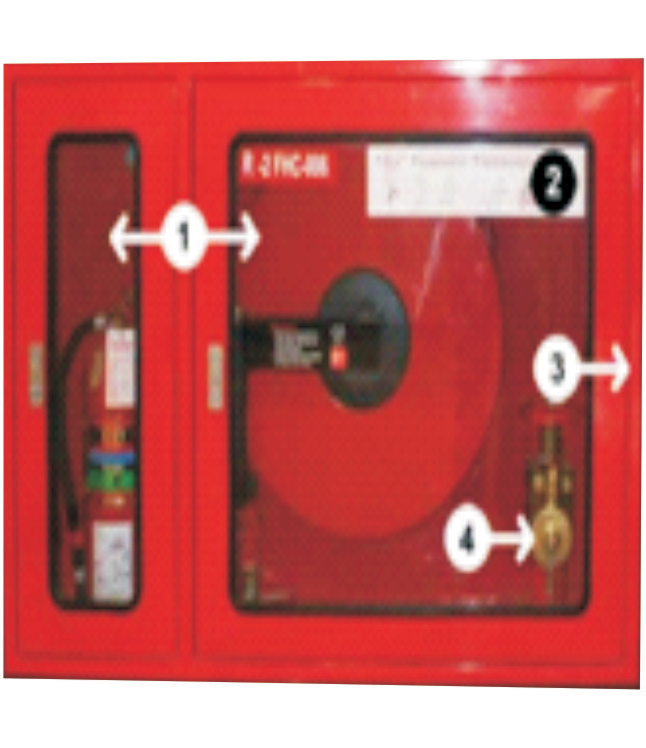 Fire hose Fire Extinguishers Hose reel Box, fire box, smoke